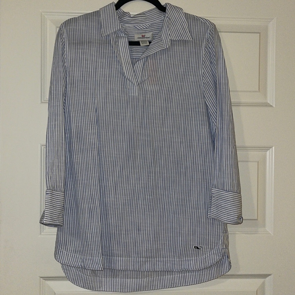 Vineyard Vines Striped Slub Lucaya Tunic
